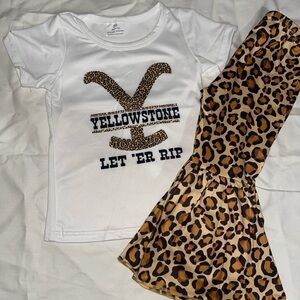 Yellow Stone Boutique Leopard Set